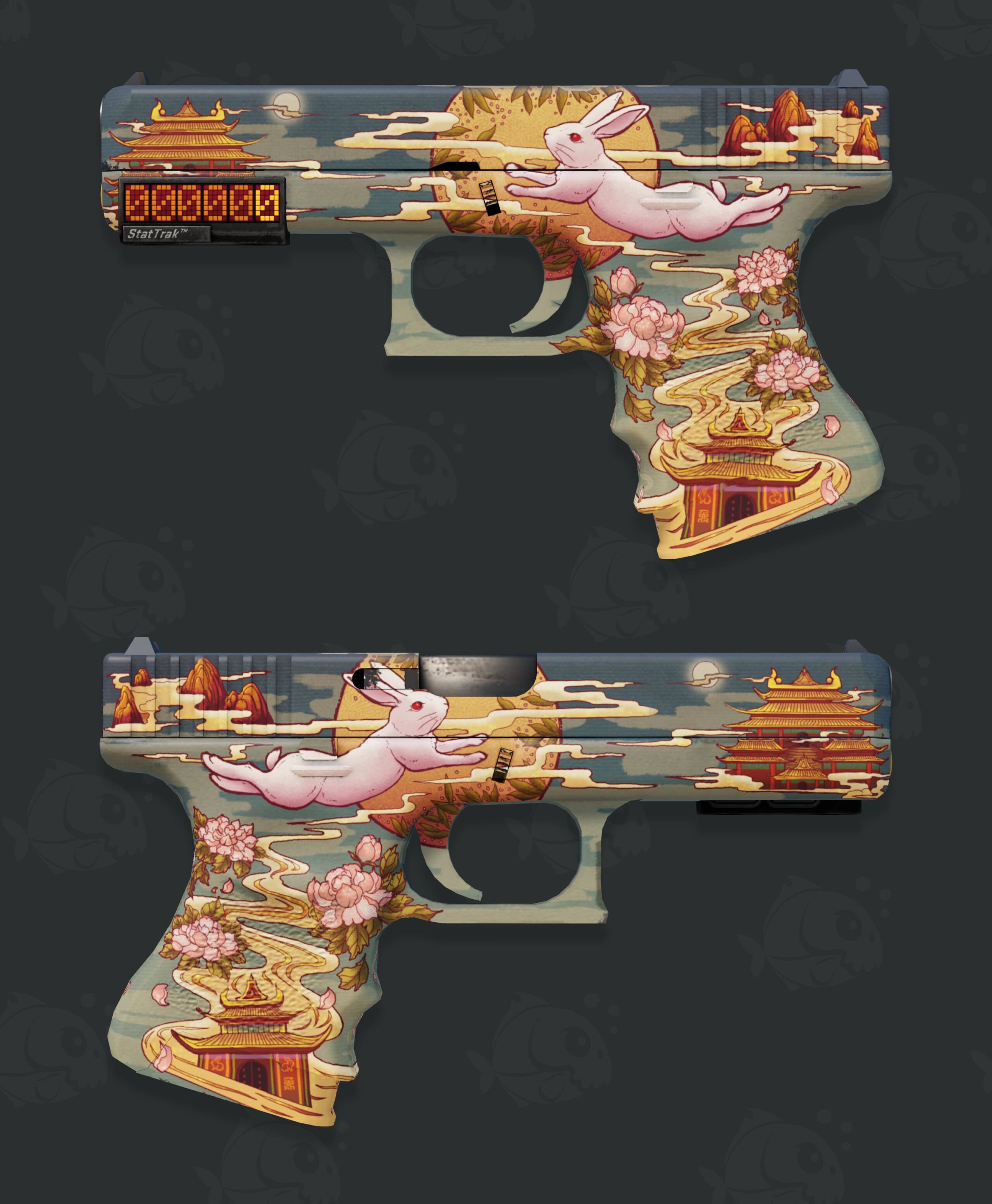 StatTrak™ Glock-18 | Umbral Rabbit (Factory New)