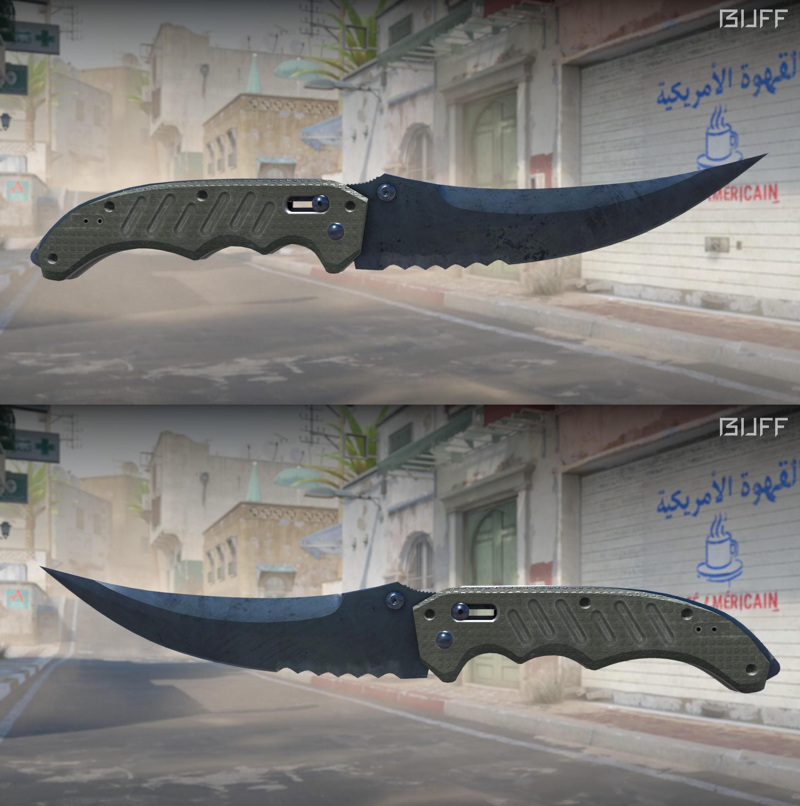 ★ Flip Knife | Blue Steel (Field-Tested)